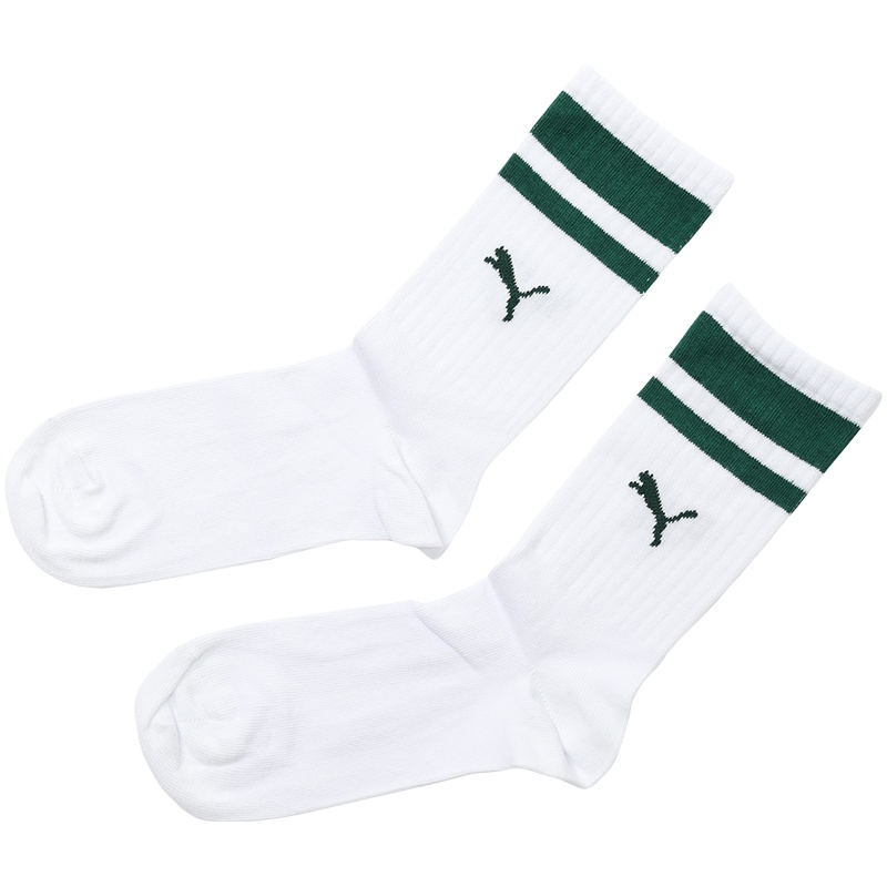 【自营】PUMA彪马男袜女袜运动袜一对装休闲袜子907012