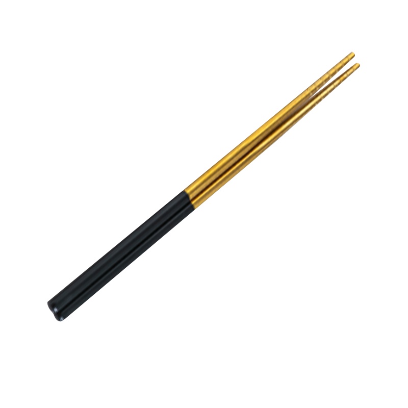 麦可可 彩色304不锈钢筷子 家用一人一筷防滑不锈钢筷 餐具快子