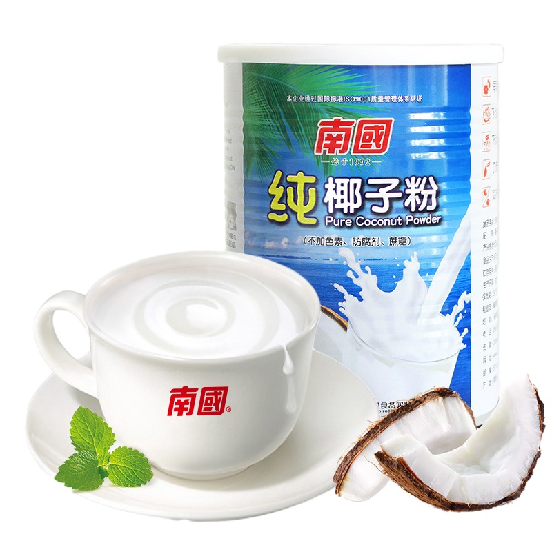 PY南国 海南特产年货 纯椰子粉360g 营养早餐代餐粉速溶椰奶椰汁