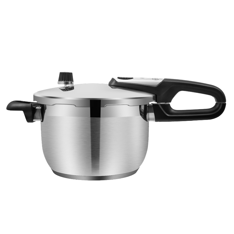 康巴赫7L高压锅 五福防爆 304不锈钢 家用复底加厚压力锅压力煲燃气灶电磁炉通用