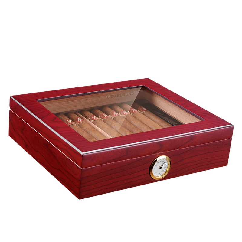 茄龙 雪茄盒 CA-0121 包装盒材质雪松木 尺寸:300*260*105mm
