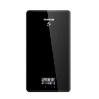 格林姆斯(GLEMOS)GS2-65A速热式电热水器 4G睿频双胆循环时间设定全智能恒温10升储水7000W 黑色