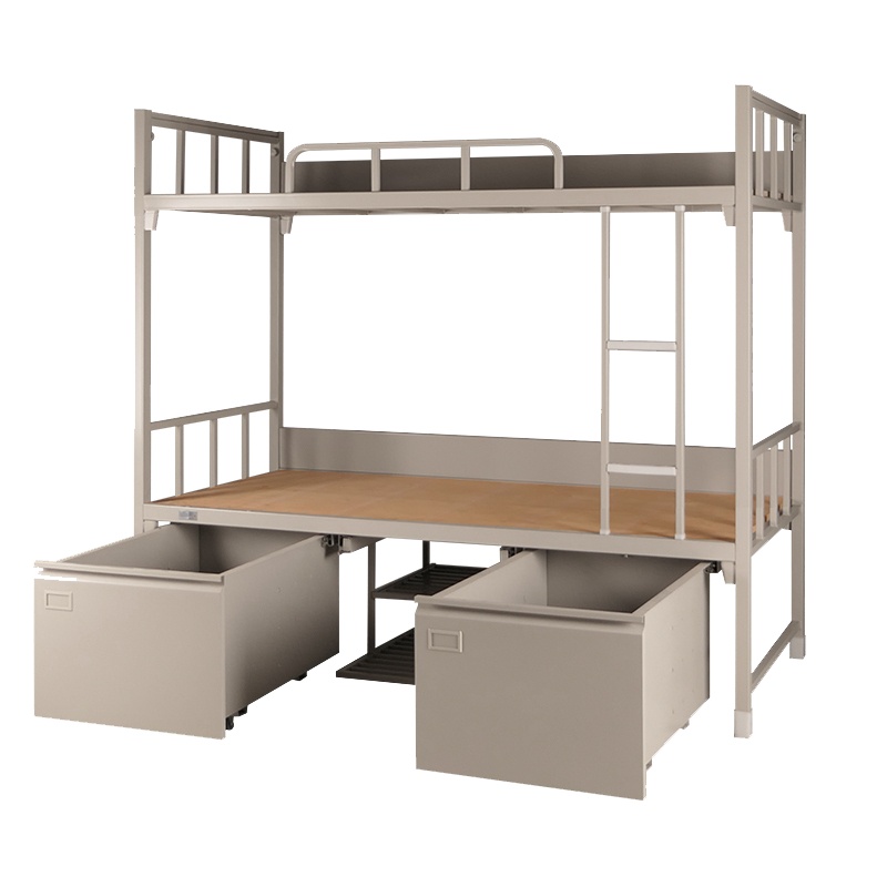 [硕辉]制式双层床带鞋架 高低床 制式用具 铁架床 上下铺钢架床