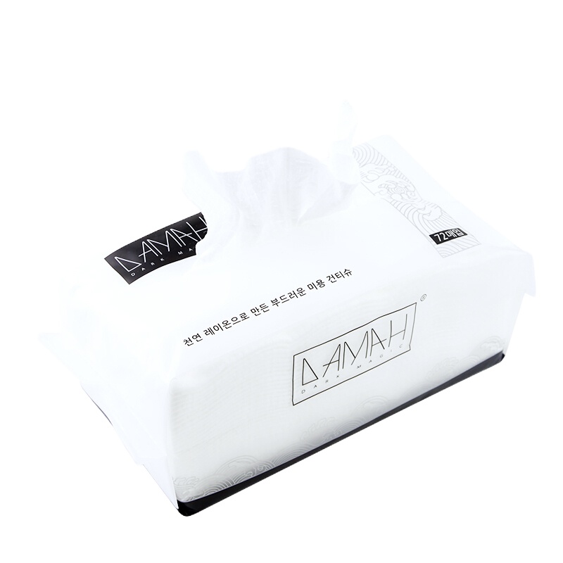 黑魔法(DAMAH DARK MAGIC) 72片抽取式洗脸巾*3包