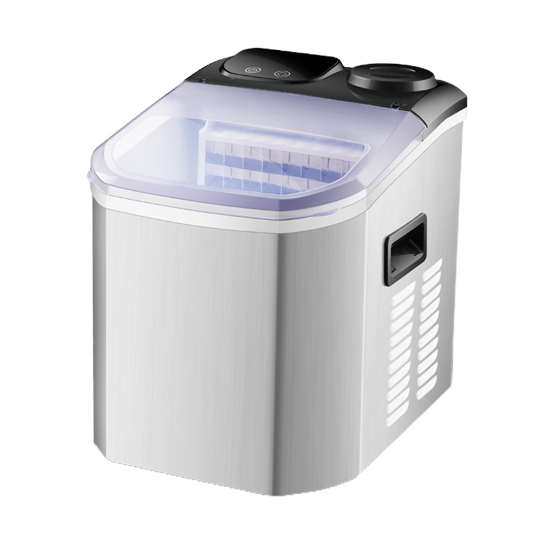 新飞(Frestec)制冰机家用商用 智能全自动 小型迷你 双进水 商用制冰机 奶茶店 KTV 冰块机 Z7白色 正品