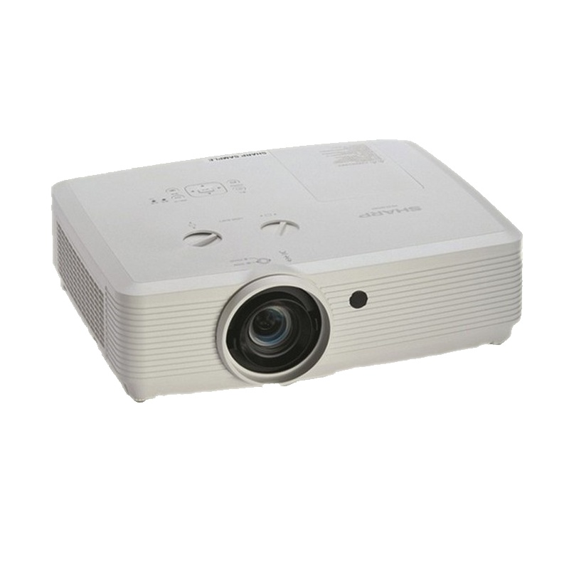 夏普(SHARP) XG-EC65SXA商务办公会议教学投影机投影仪(含100寸电动投影幕布及上门调试) 亮度6300分辨率1024×768