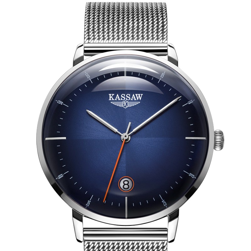 卡梭(KASSAW)手表男士超薄自动机械学生男表防水商务休闲简约潮流男士手表DWK905G