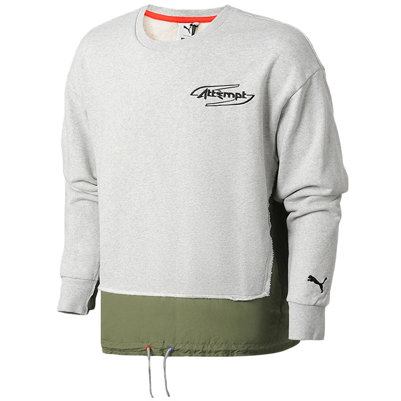 PUMA黑标男装ATTEMPT CREW运动服休闲针织卫衣598273