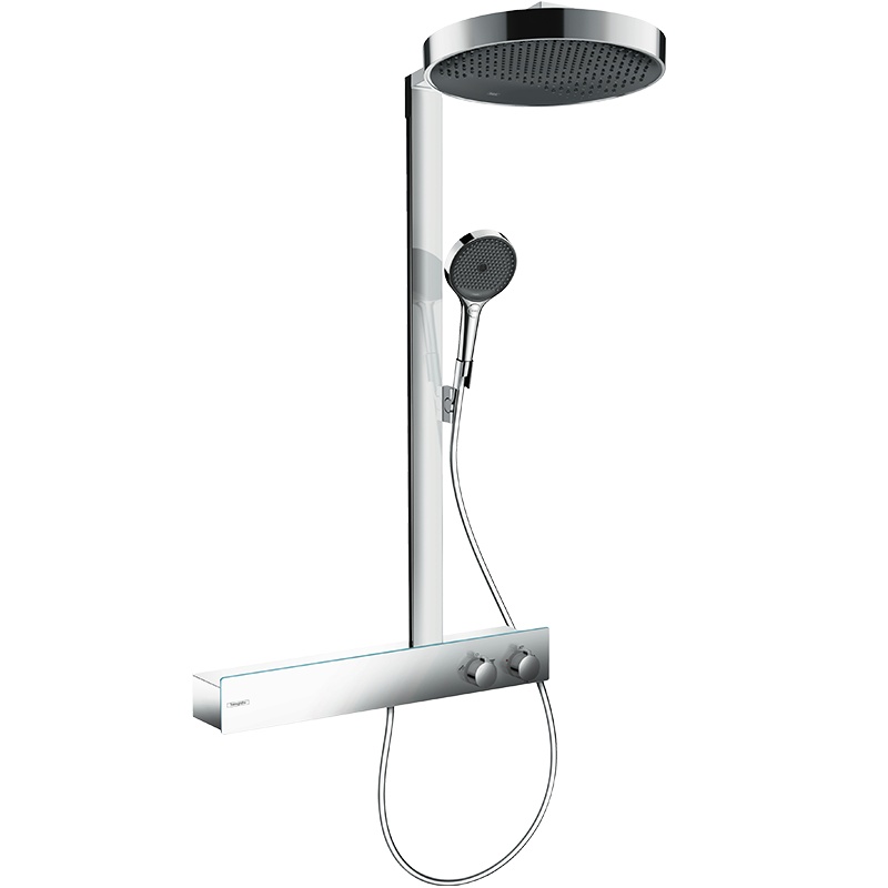 汉斯格雅德国原装境雨26224/26225官方旗舰店26225007/26224007恒温淋浴花洒套装