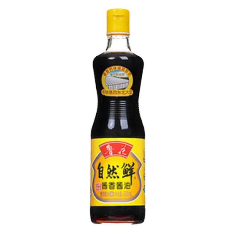 鲁花 自然鲜酱香酱油500ml