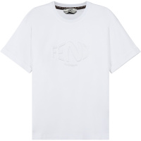 FENDI 女士 棉质圆领短袖T恤FS7375 AG78