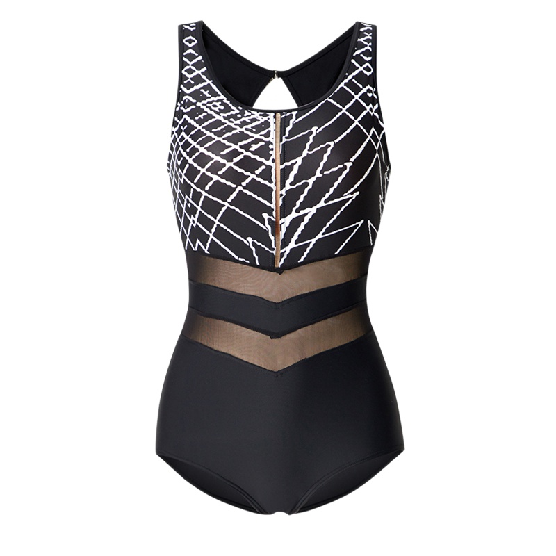 游泳衣女新款连体三角裤专业运动小胸聚拢显瘦遮肚性感露背比基尼