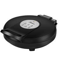 美的(Midea)双面悬浮煎烤机家用电饼铛 JHN30E 黑色