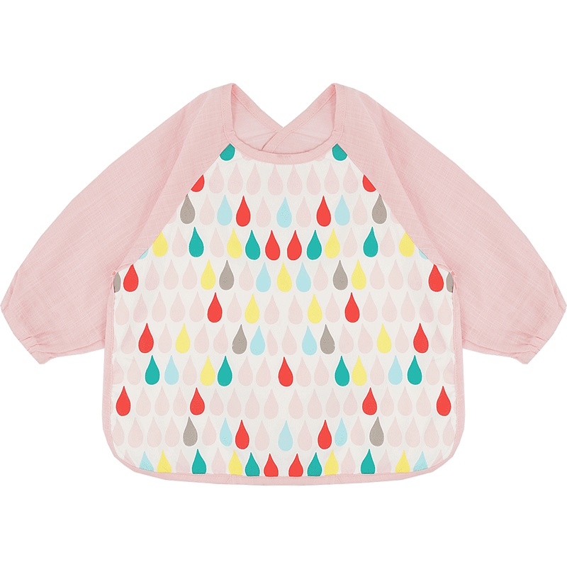 中性婴幼儿食饭衫