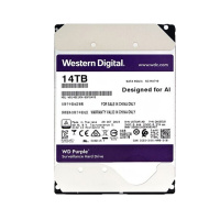 西部数据(westerndigital)紫盘 14TB SATA6Gb/s 512M 监控硬盘(WD140EJRX)