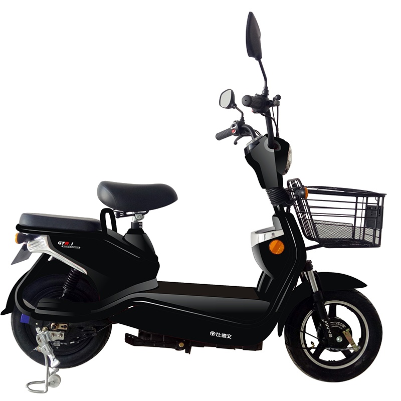 比德文电动车60V轻便摩托车男女电瓶车助力车代步车电动自行车