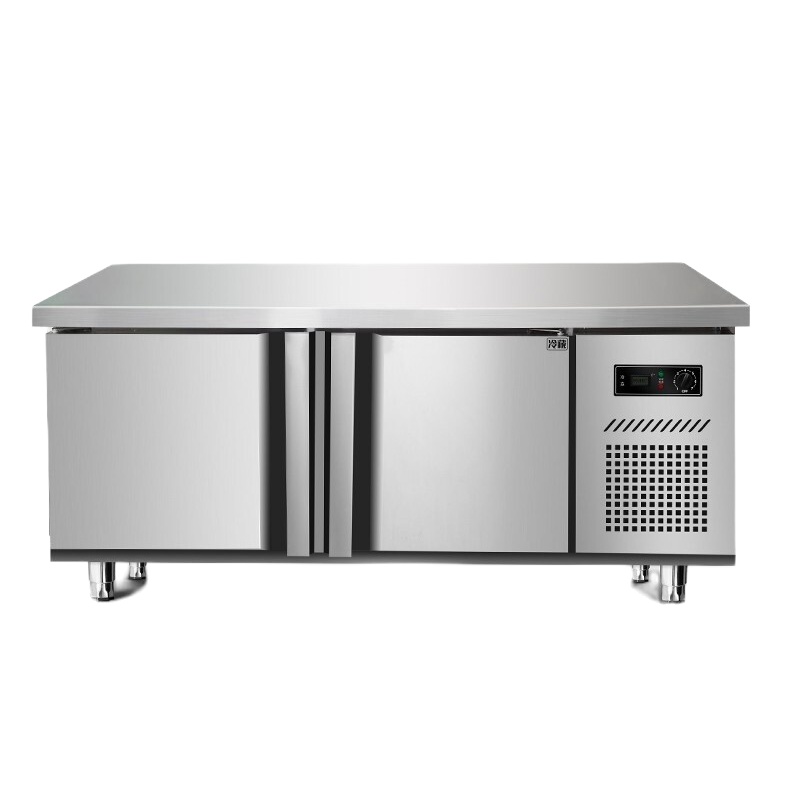 德玛仕 商用厨房冷冻冷藏工作台 卧式保鲜工作台 奶茶店冰柜操作台 TDC-18A双温[工程款](单位:件)