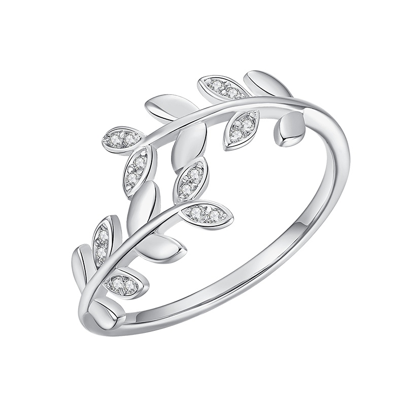 MYFD 戒指女S925银秘趣系列之银麦穗戒指MYR192411