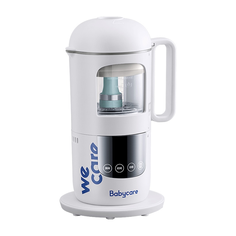 babycare宝宝辅食机婴儿辅食蒸煮搅一体多功能自动打米糊料理神器辛德白