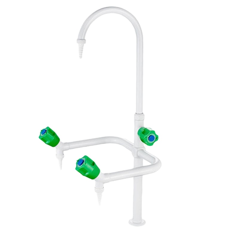 实验室三联水嘴