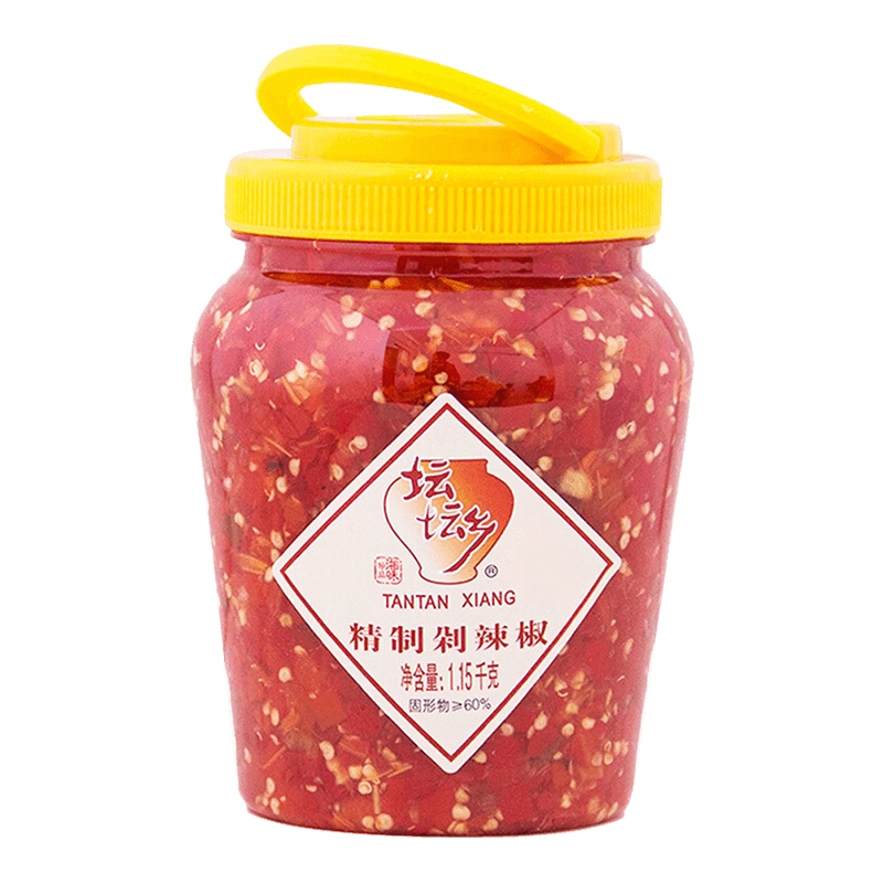 坛坛乡 精制剁辣椒 辣椒酱 泡椒 下饭酱菜 1.15kg