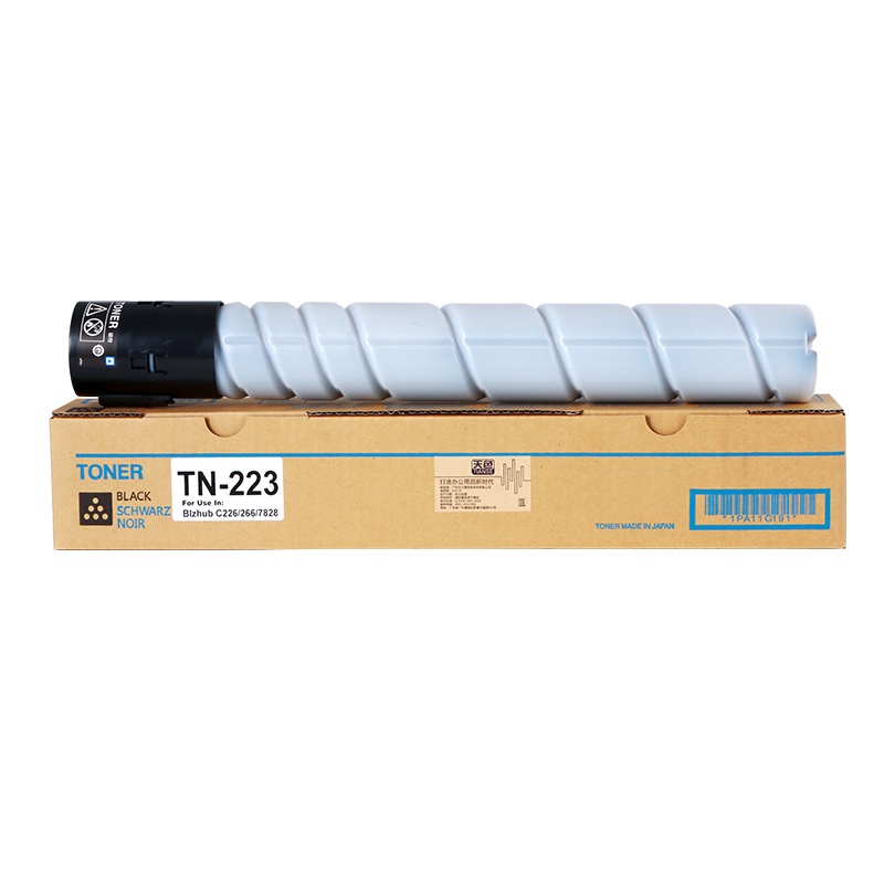 天色 粉盒 TN223 大容量黑色K (适用于Konica Minolta bizhub TN-223/TN225/C2