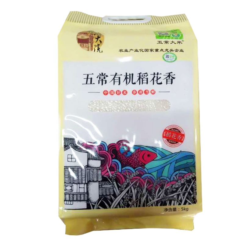 乔府大院 五常有机稻花香5kg(真空包装)30袋起订