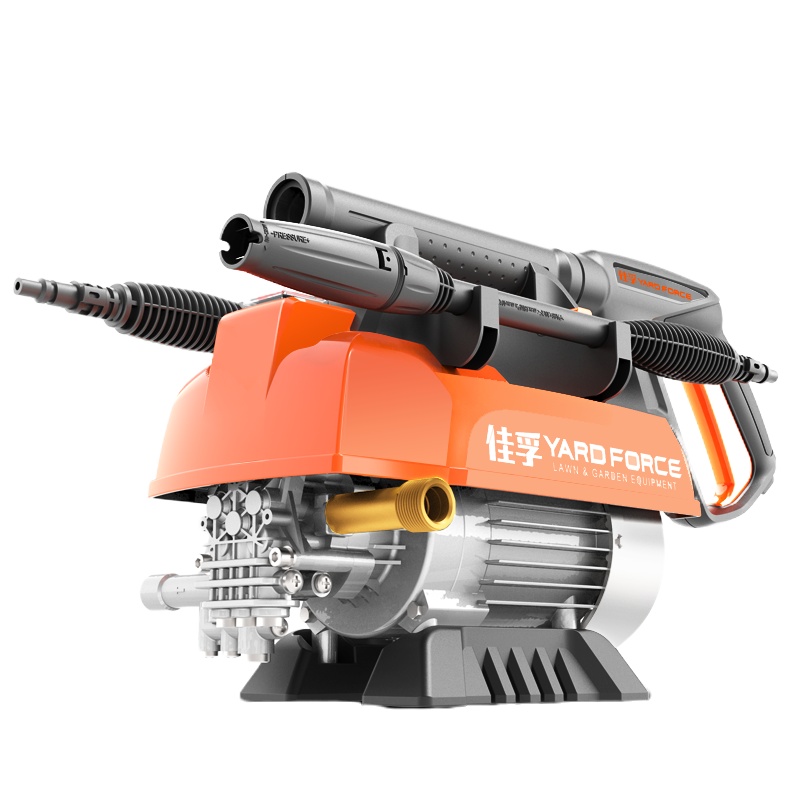 佳孚YARDFORCE 家用洗车机 感应电机高压水泵1600W功率 F120G1M