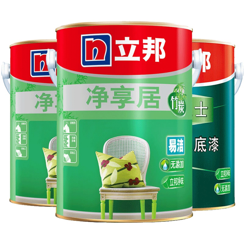 立邦 净享居竹炭易洁套装 内墙乳胶漆