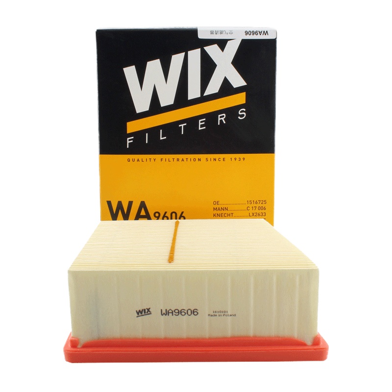 维克斯(WIX)空气滤WA9606适配13-14款嘉年华/13-18款翼搏/13款进口嘉年华ST