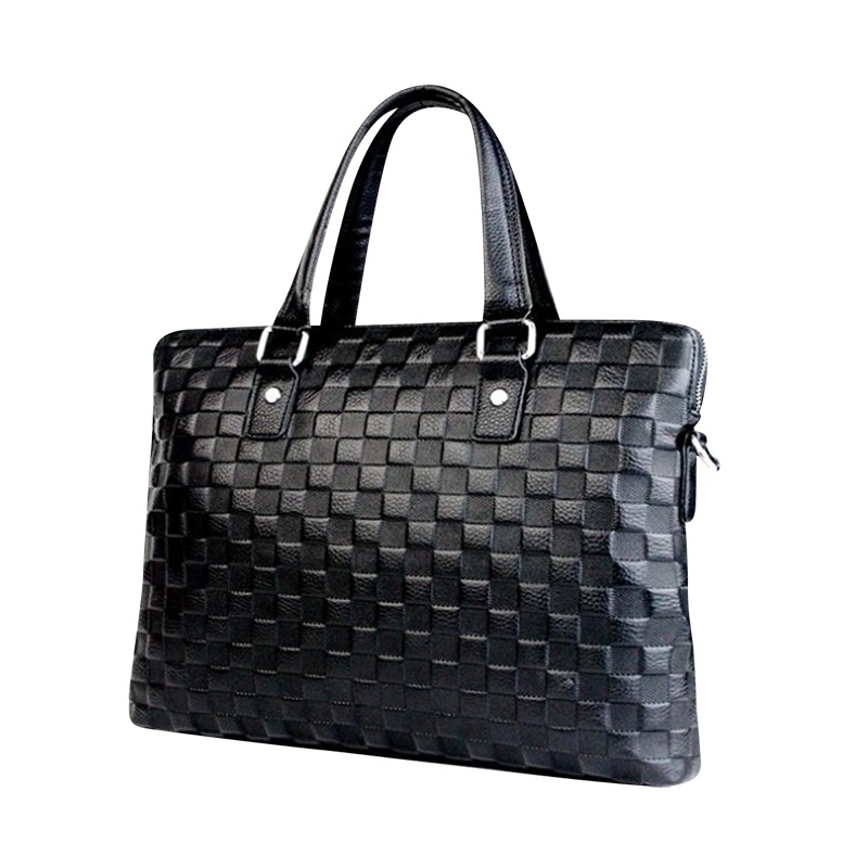 【顺丰配送】公文包真皮男包单肩包斜挎包男士公文包包牛皮商务手提包出差休闲潮包GNB200347-1H