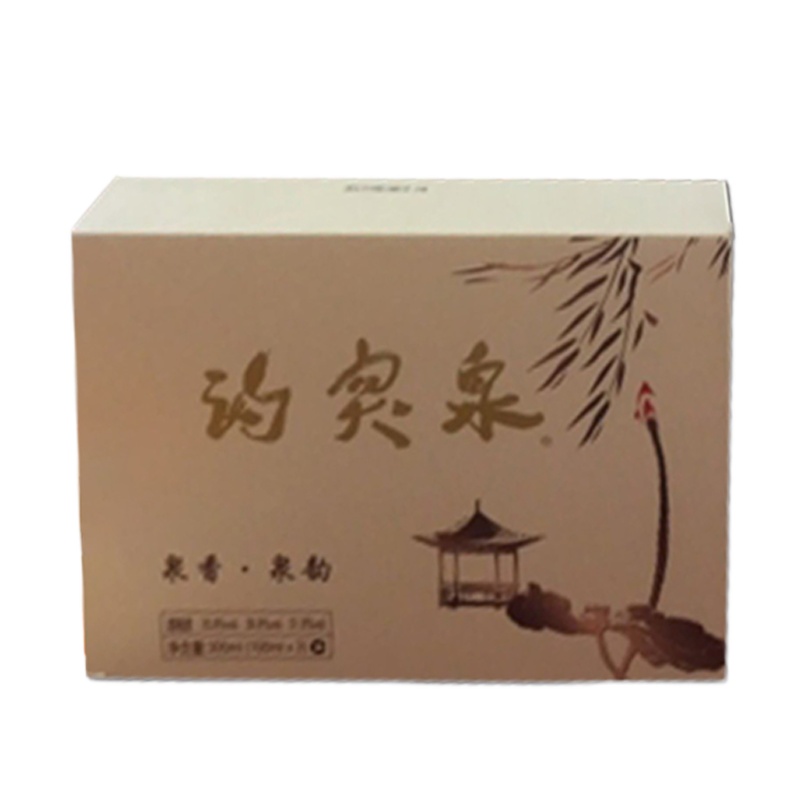 山东特产 鲁酒 趵突泉 泉香旅游酒3*100ml