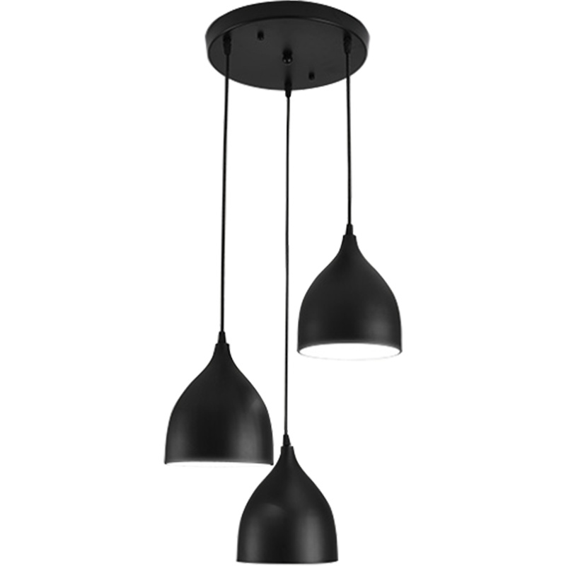 [环森照明]LED吊灯三头餐厅灯卧室客厅灯北欧现代简约创意吧台马卡龙吧台个性艺术灯饰组合