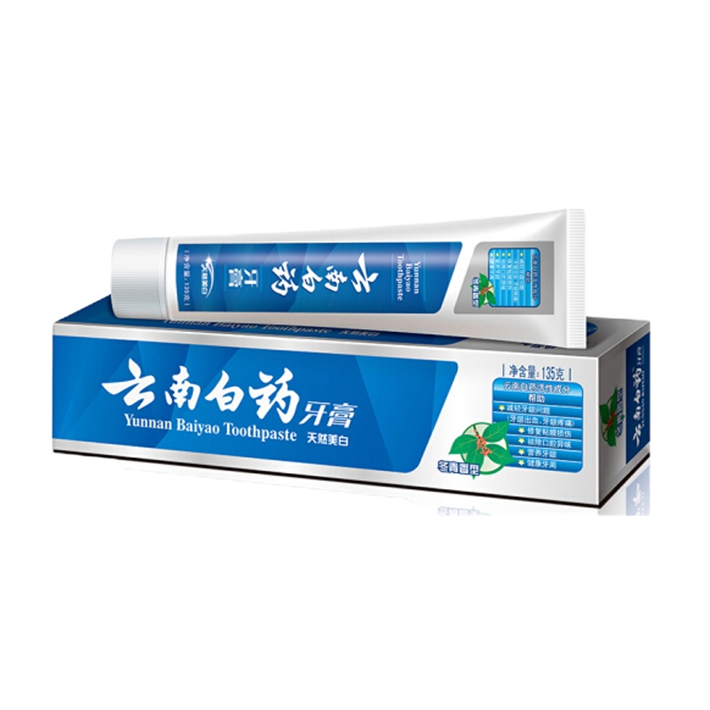 中华云南白药冬青香型牙膏135g