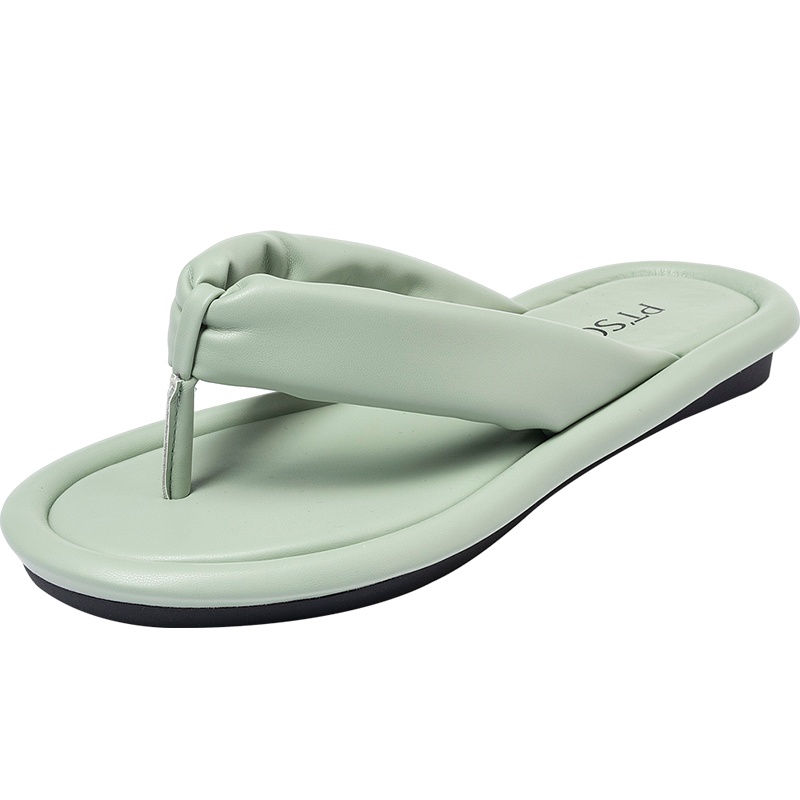 百田森云享平底凉拖女夏新商场同款外穿夹脚人字拖鞋外穿美丽