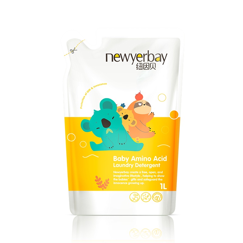 纽因贝 婴儿多效洗衣液 1L