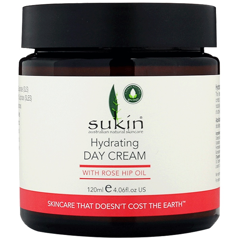 [天然成分 孕妈可用]Sukin苏芊 玫瑰果油保湿日霜120ml/瓶 滋润营养 保湿补水 各种肤质通用