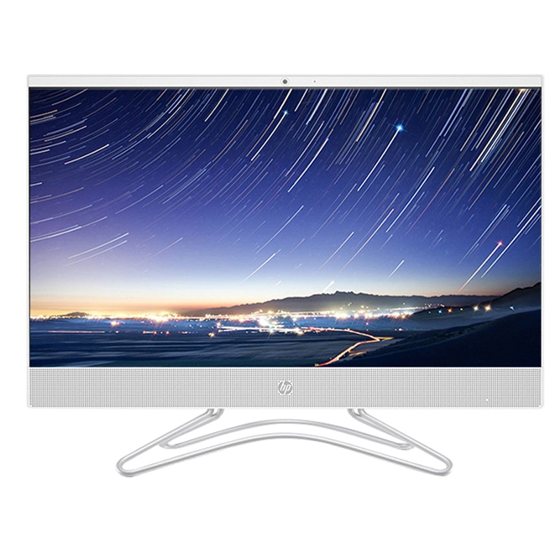 惠普HP小欧高清一体机电脑23.8英寸因特尔双核8G内存128G固态1TB机械集成显卡无线蓝牙三年上门IPS高色域