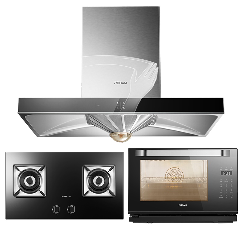 老板(ROBAM)欧式油烟机灶具蒸烤箱套餐67X2H+56B0+CT73X燃气灶(天然气)抽烟机煤气灶嵌入式吸油烟机