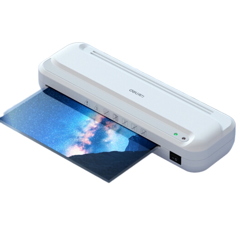 得力(deli) 2132 家用胶装机过膜机覆膜机 非真空包装机 过塑膜A4热裱照片塑封机 菜单文件照片覆膜过塑机