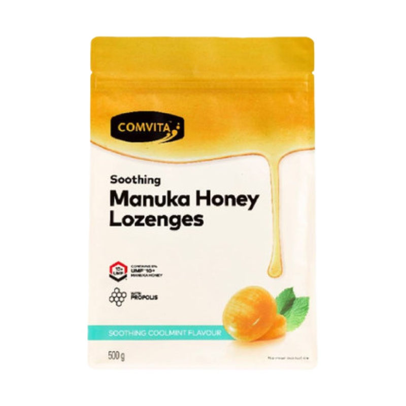 康维他原装进口麦卢卡蜂蜜硬糖(薄荷味)500g(约110粒)