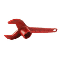 谋福CNMF 8049 加厚室外消火栓扳手消防栓钥匙 红色 (单位:把)