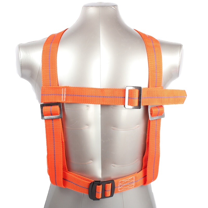 谋福 MFD001 8709高空双背安全带 单钩攀岩带安全扣防坠落带绳安全带（单绳 标准款）（5套起售）