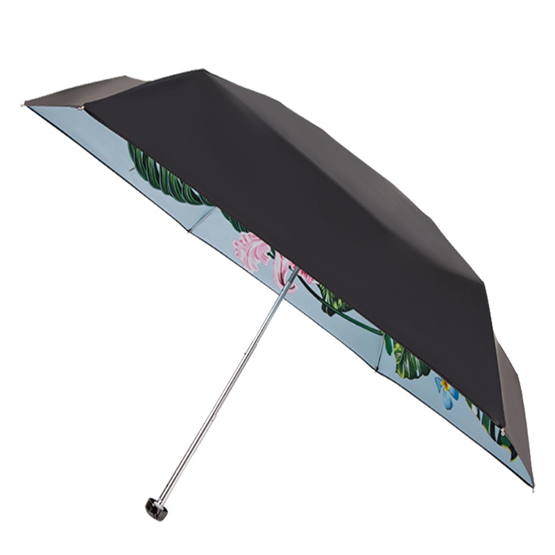 宏达HONDAR 小五折风情雨林太阳伞防紫外线遮阳防晒手机伞女洋伞4645