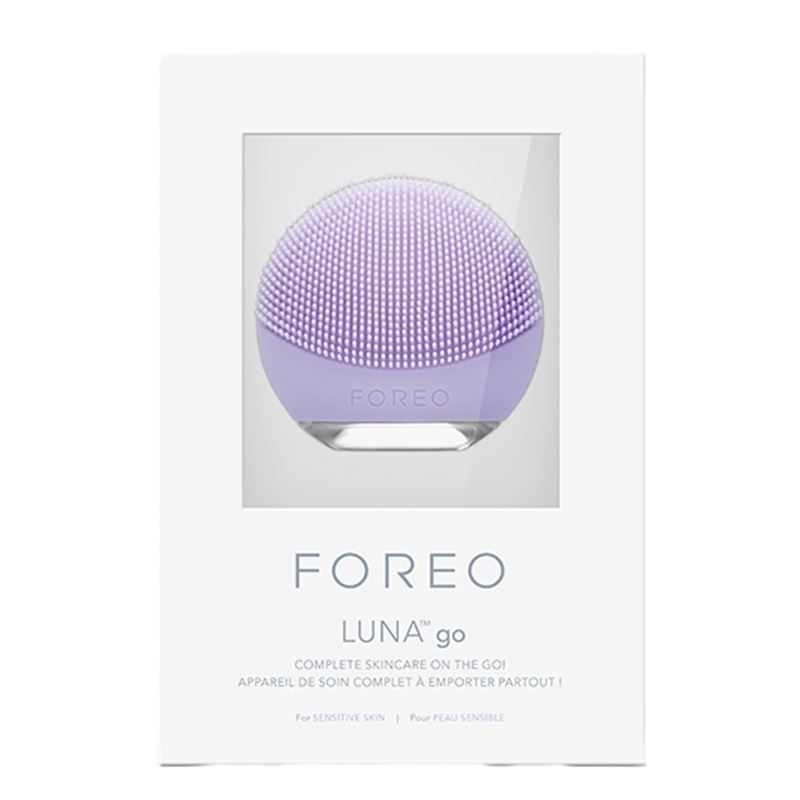斐珞尔(FOREO)洁面仪 洗脸仪 美容仪 去黑头 硅胶电动 小型便携式 露娜妙趣版 LUNA go 紫色