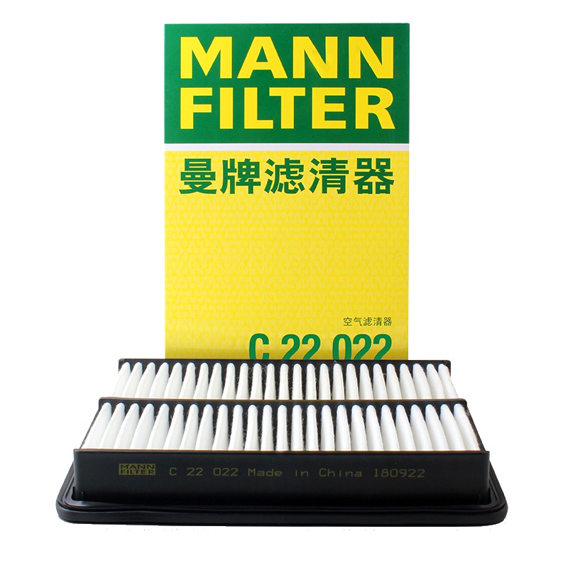曼牌(MANN)空气滤C22022适配阿特兹/马自达/昂克赛拉/别克/英朗/威朗/阅朗/朗动/现代/起亚/天籁/极光