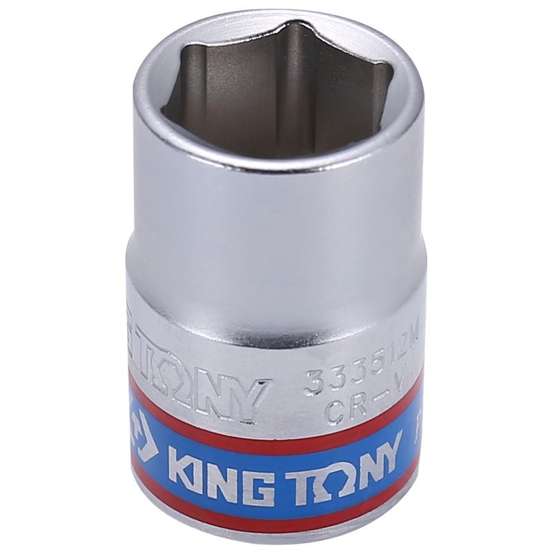 藍帶 3/8"DR.手动标准六角套筒 333512M