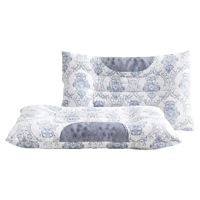 曼凝家纺 加厚亲肤舒适决明子磁石枕芯枕头学生宿舍单人成人护颈枕头秋季冬季其他助眠枕一对拍2