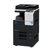 柯尼卡美能达C226一体机彩色激光打印机A3A4 c266 双纸盒主机+输稿器+WIFI