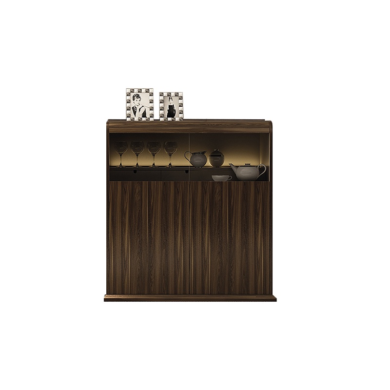 DYUANS东原洛桑胡桃系列0.9米办公储物柜茶水柜U8310